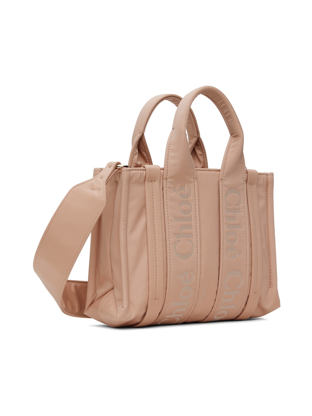 Pink Small Woody Tote - 3