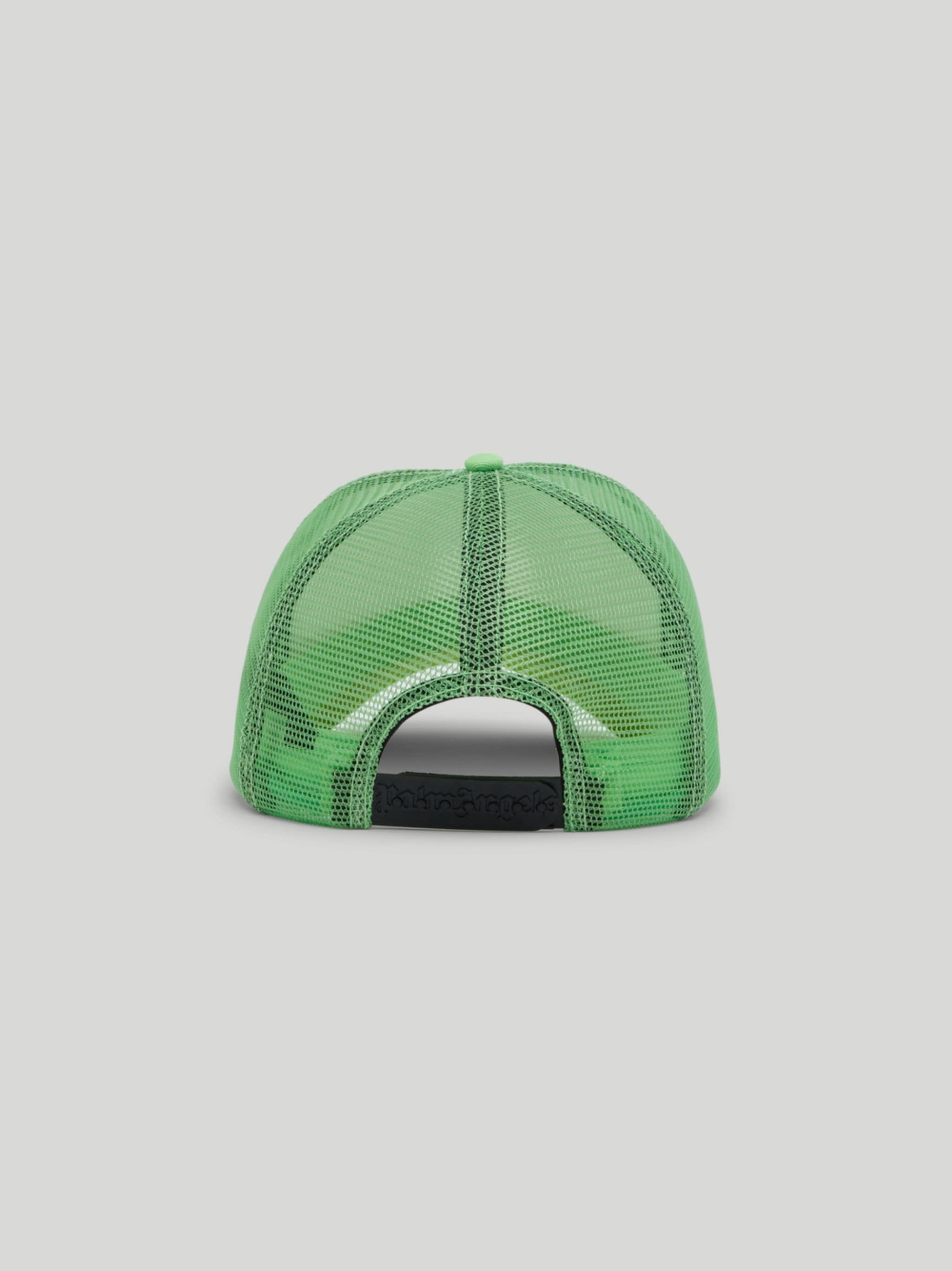 LIGHT GREEN TRUCKER HAT - 4