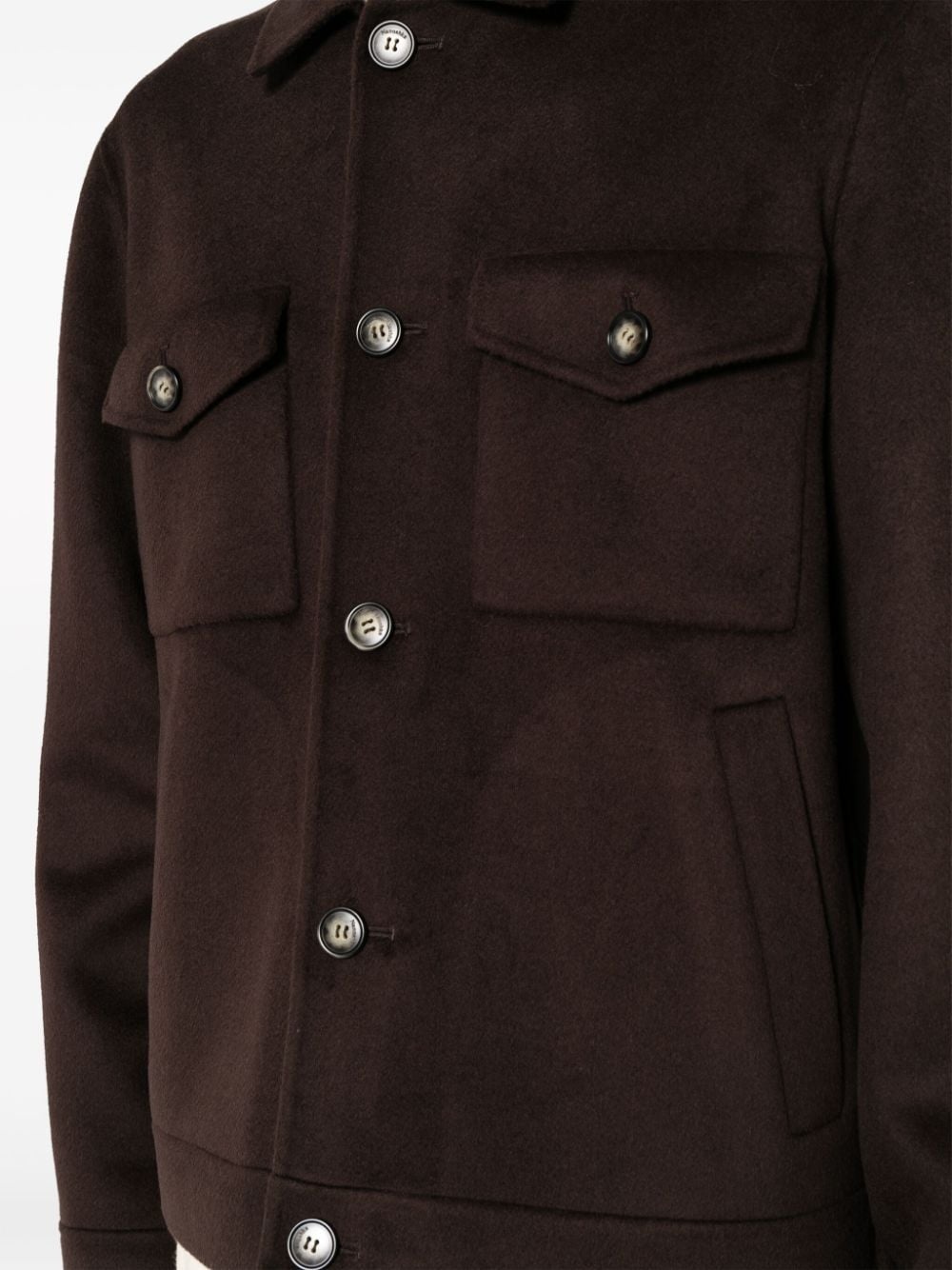 Rhys brushed shirt jacket - 5