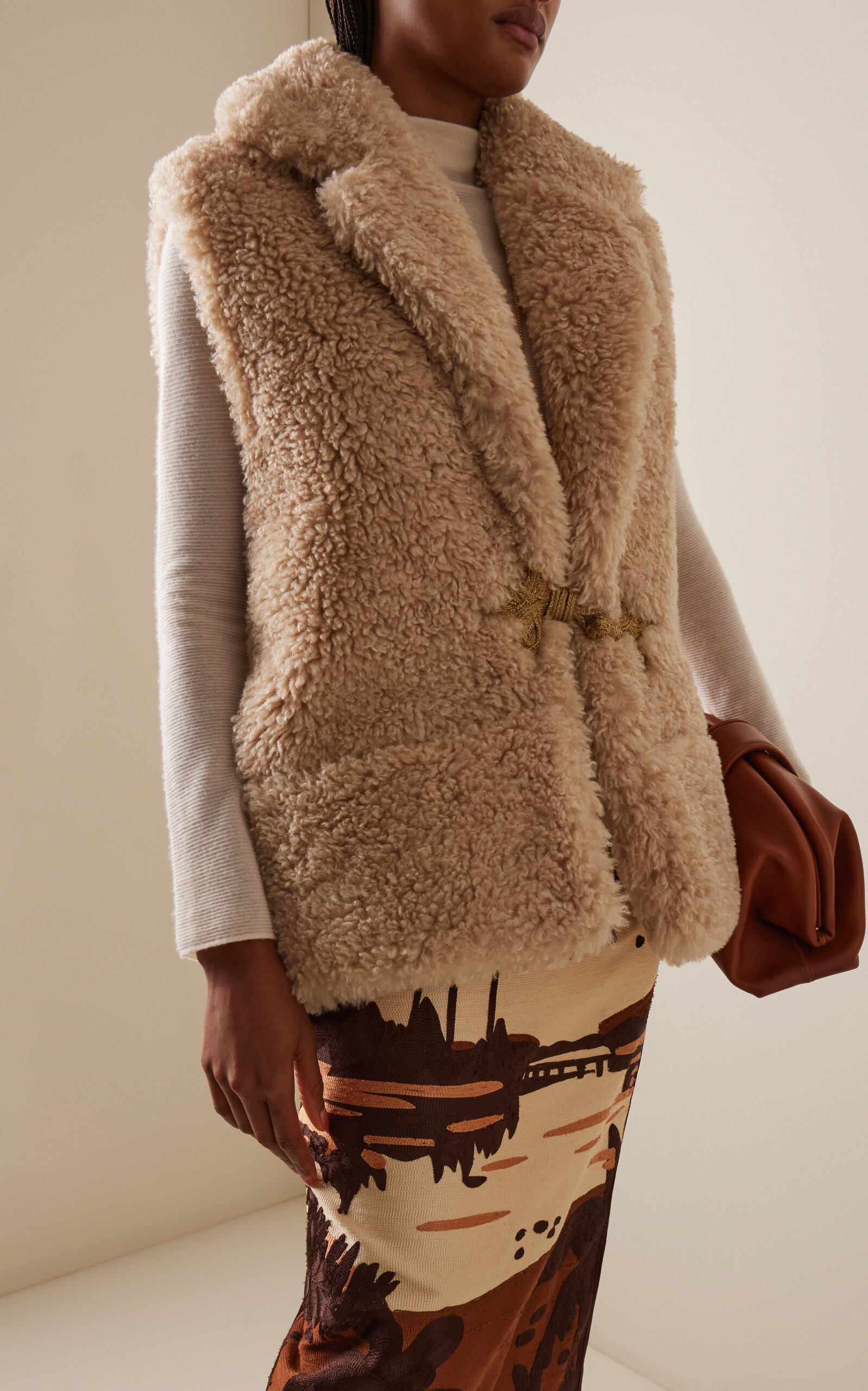 Western Whimsy Vest nude - 2
