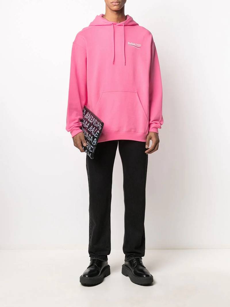 BALENCIAGA Campaign logo hoodie outlook