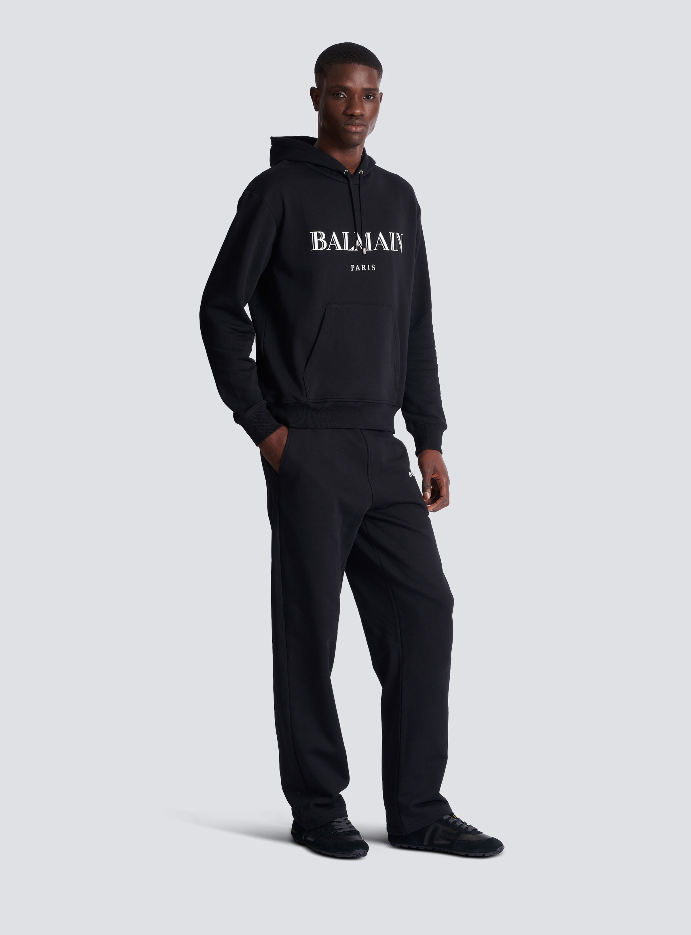 Balmain printed hoodie - 3