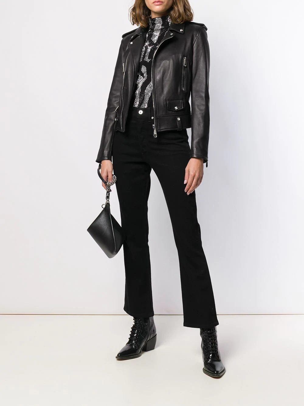 Statement biker jacket - 2