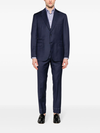 Brioni single-breasted wool suit outlook