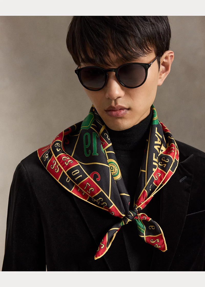 Casino Silk Square Scarf 3