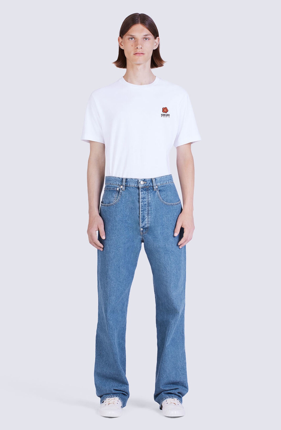 SUISEN relaxed fit jeans - 3