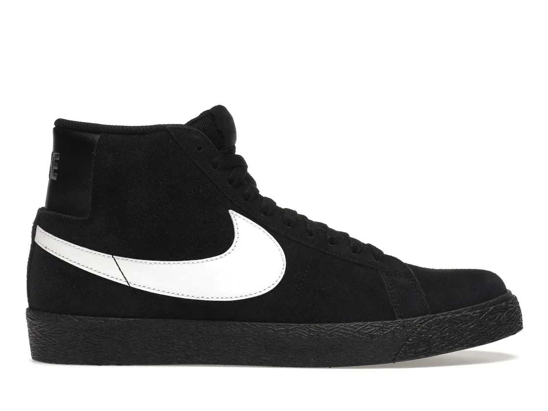 Nike SB Zoom Blazer Mid Black White - 1