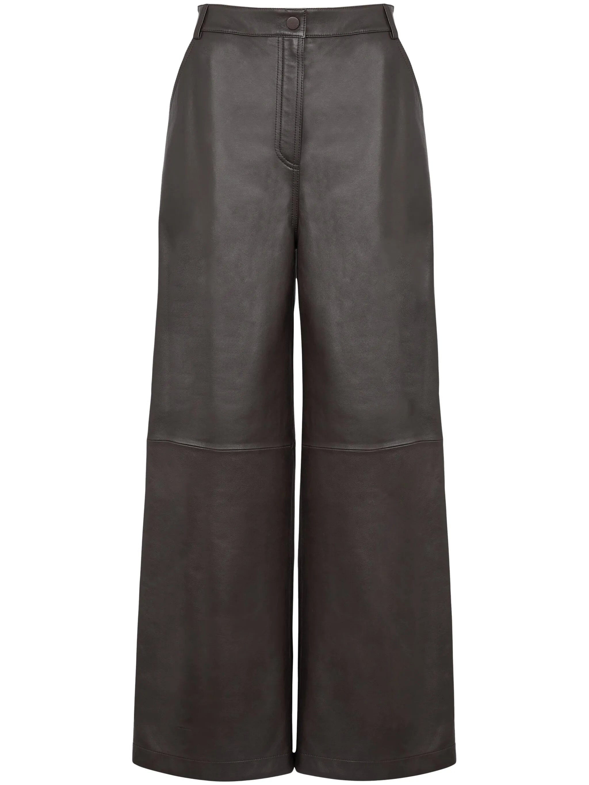 Yves Salomon Leather Trousers - 1