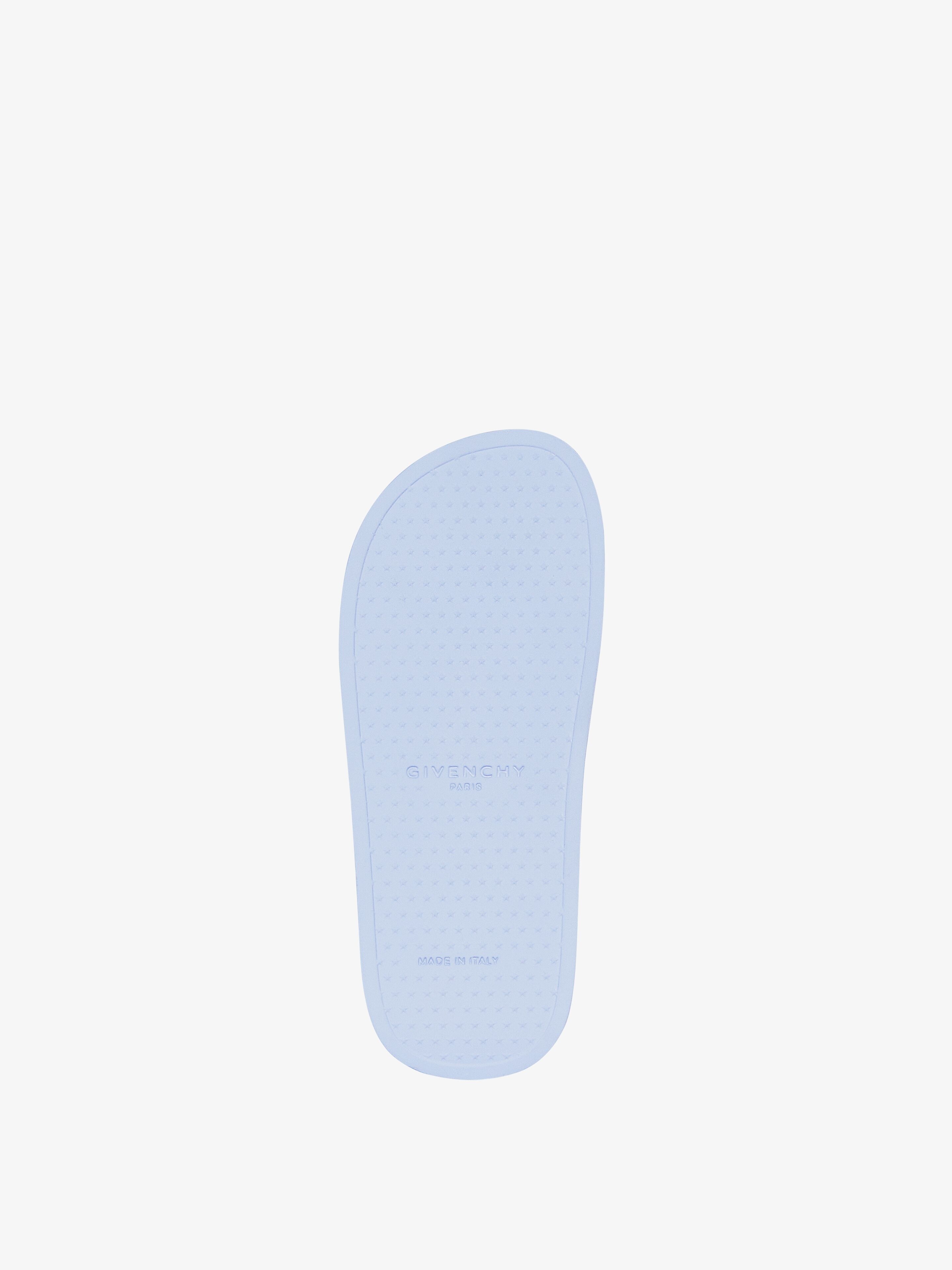 SLIDE SANDALS IN RUBBER - 5