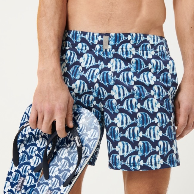 Men Flipflop Batik Fishes - 3