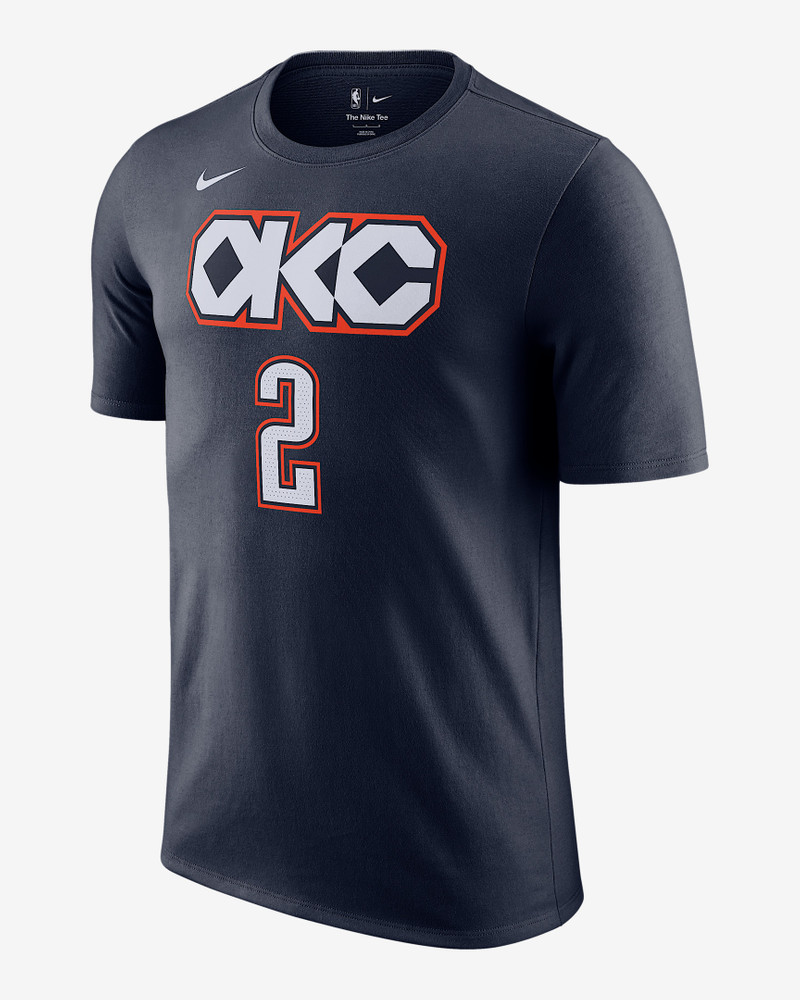 Oklahoma City Thunder Essentials City Edition Men's Nike NBA T-Shirt - 1