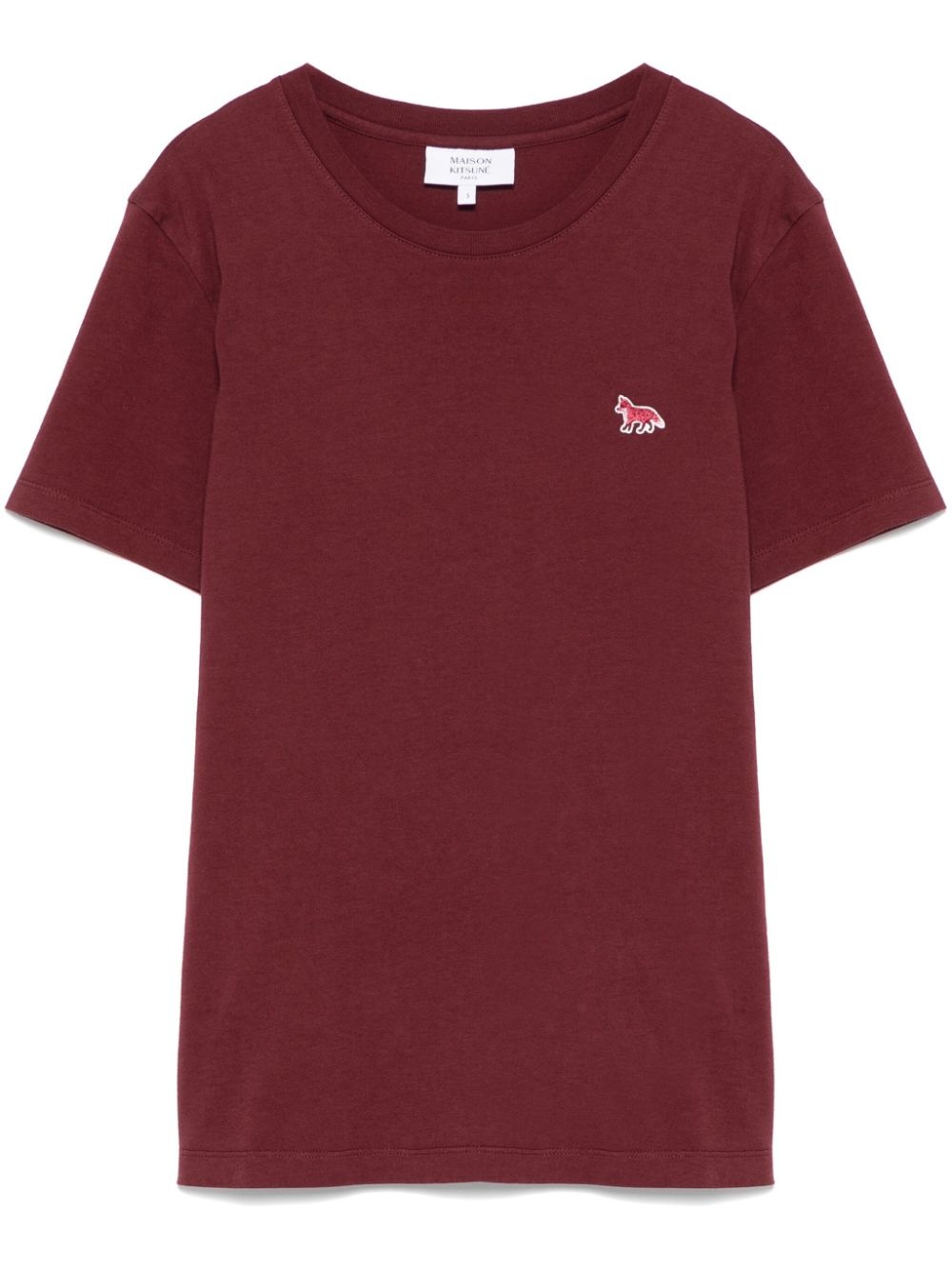 fox-motif T-shirt - 1