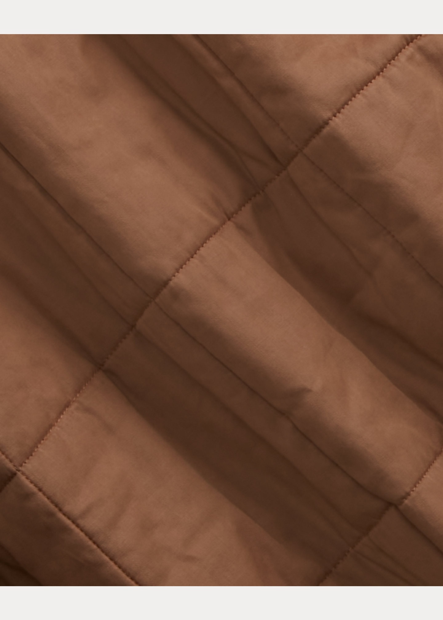 Leather-Yoke Quilted Oilcloth Jacket - 5