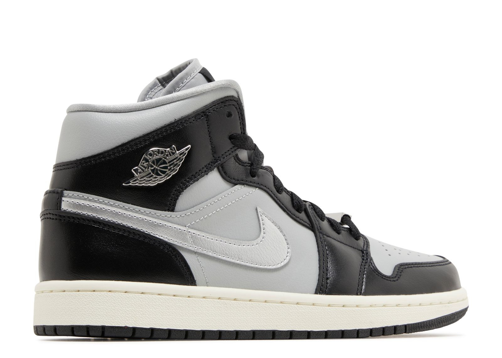 WMNS JORDAN 1 MID SE 'BLACK CHROME' - 3