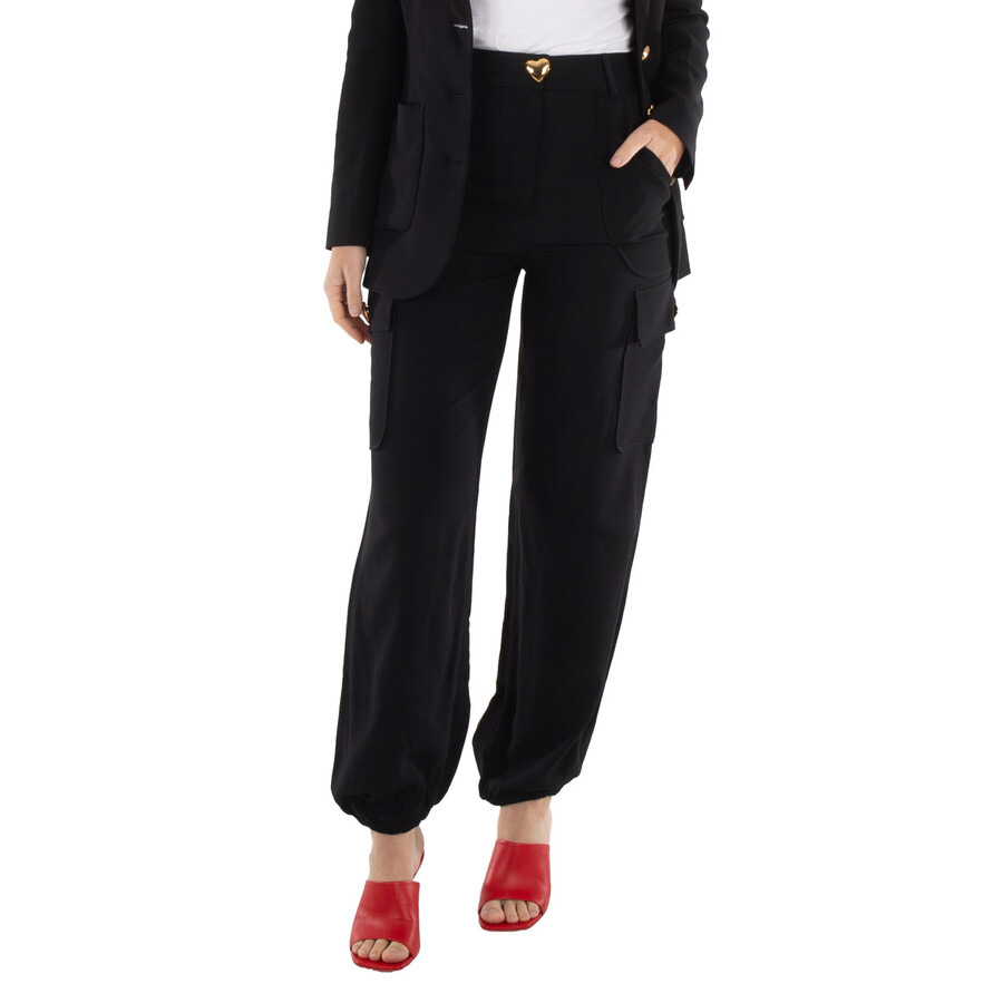 Moschino Ladies High-Waisted Cargo Trouser - 3