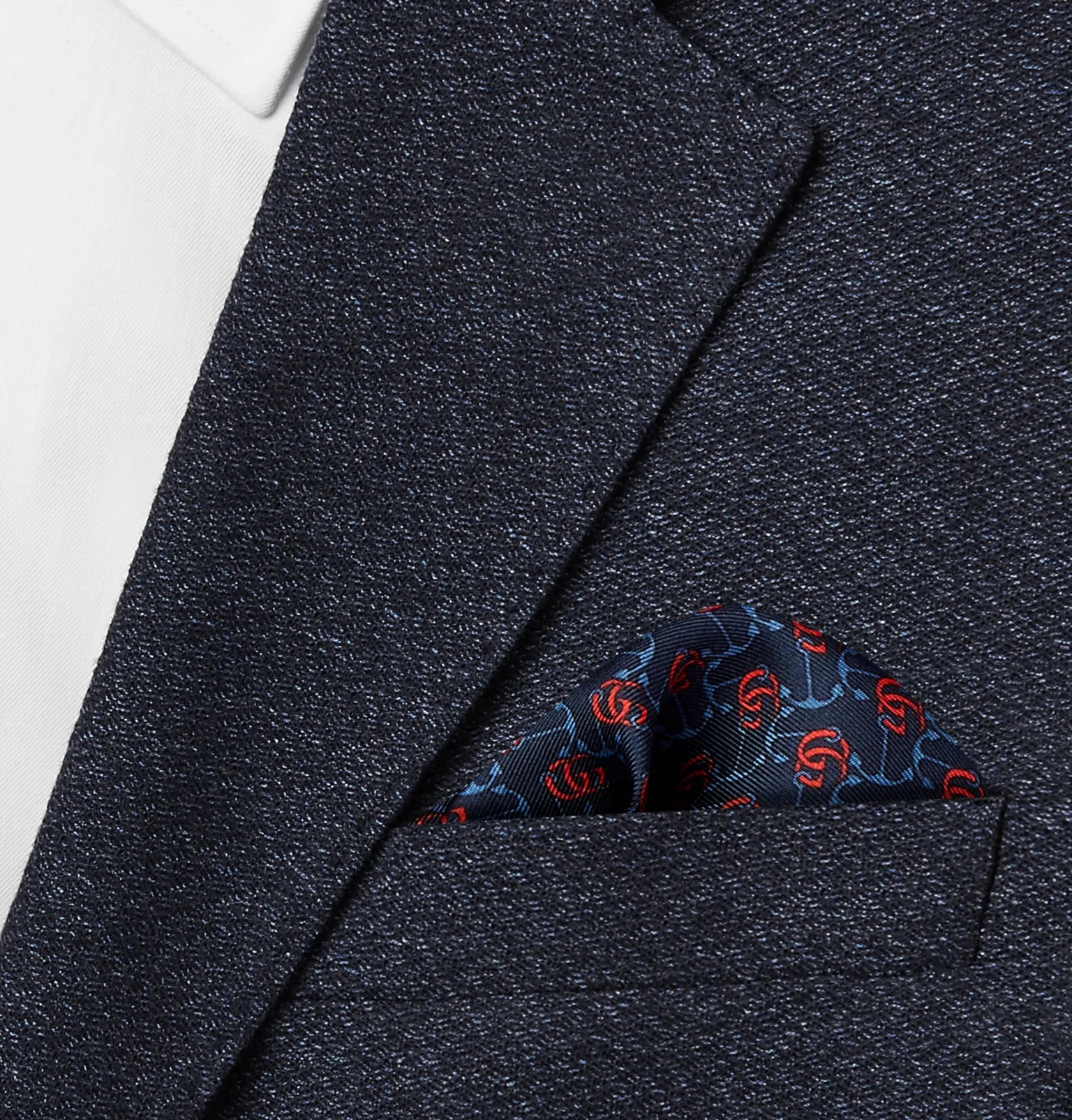 Printed Silk-Twill Pocket Square - 2