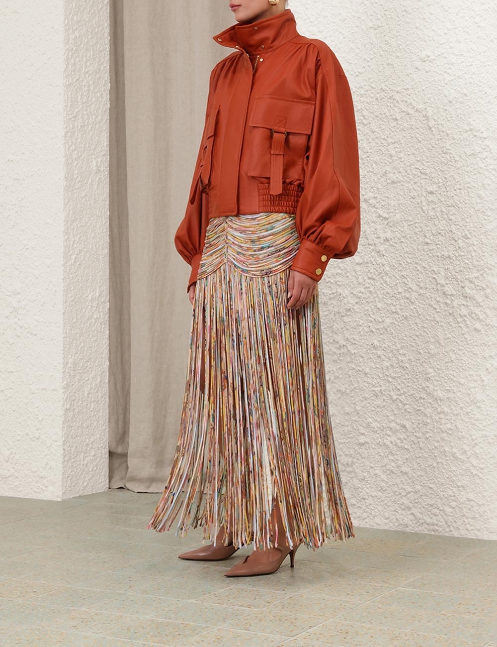PAVILION ROULEAU MAXI SKIRT - 3