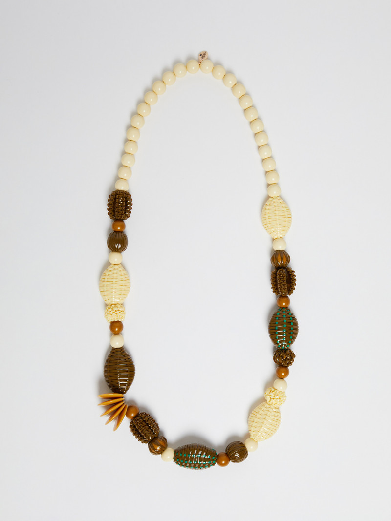 NELLA Ethnic resin necklace 1