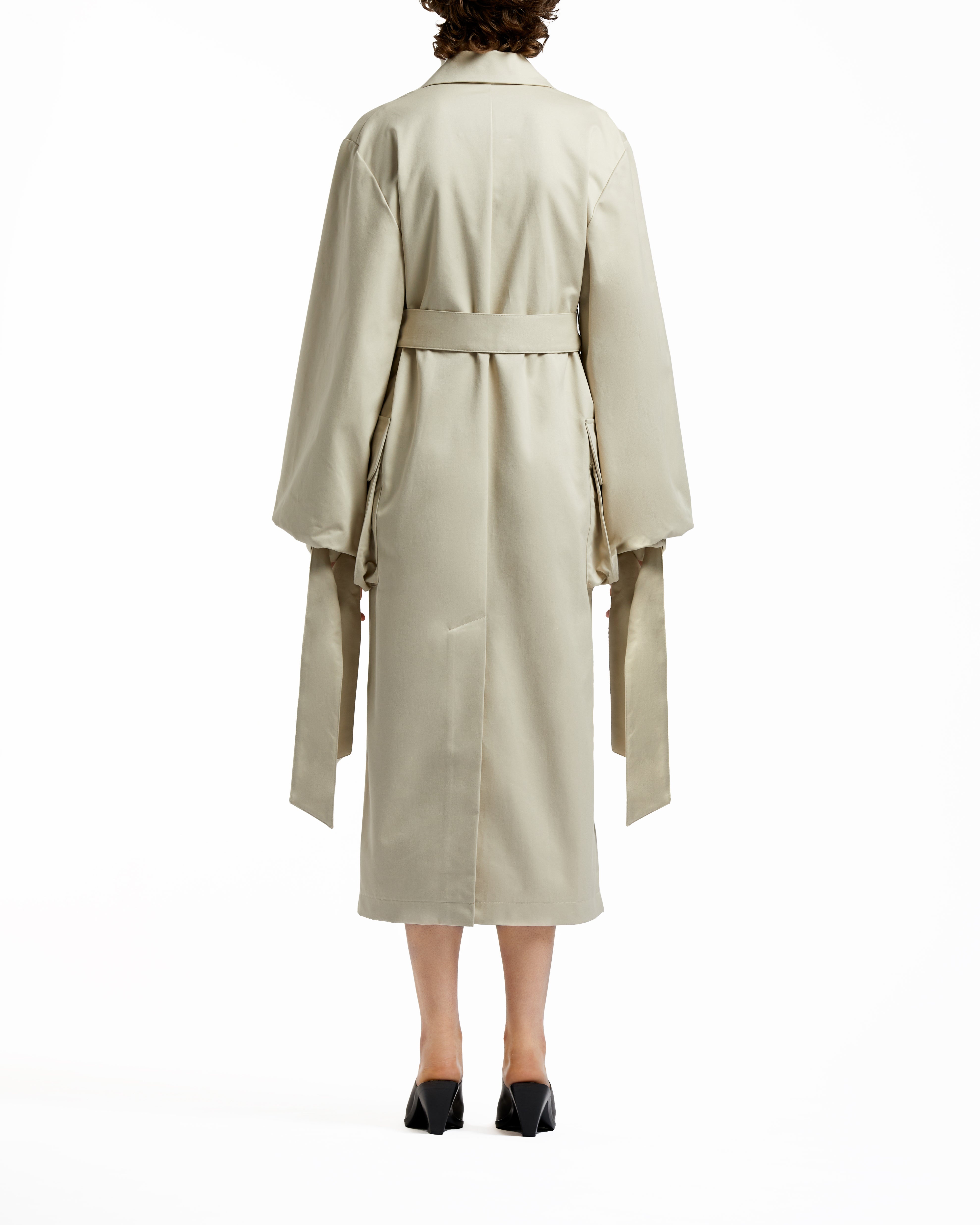 Maxi Sleeve Trench coat - 4