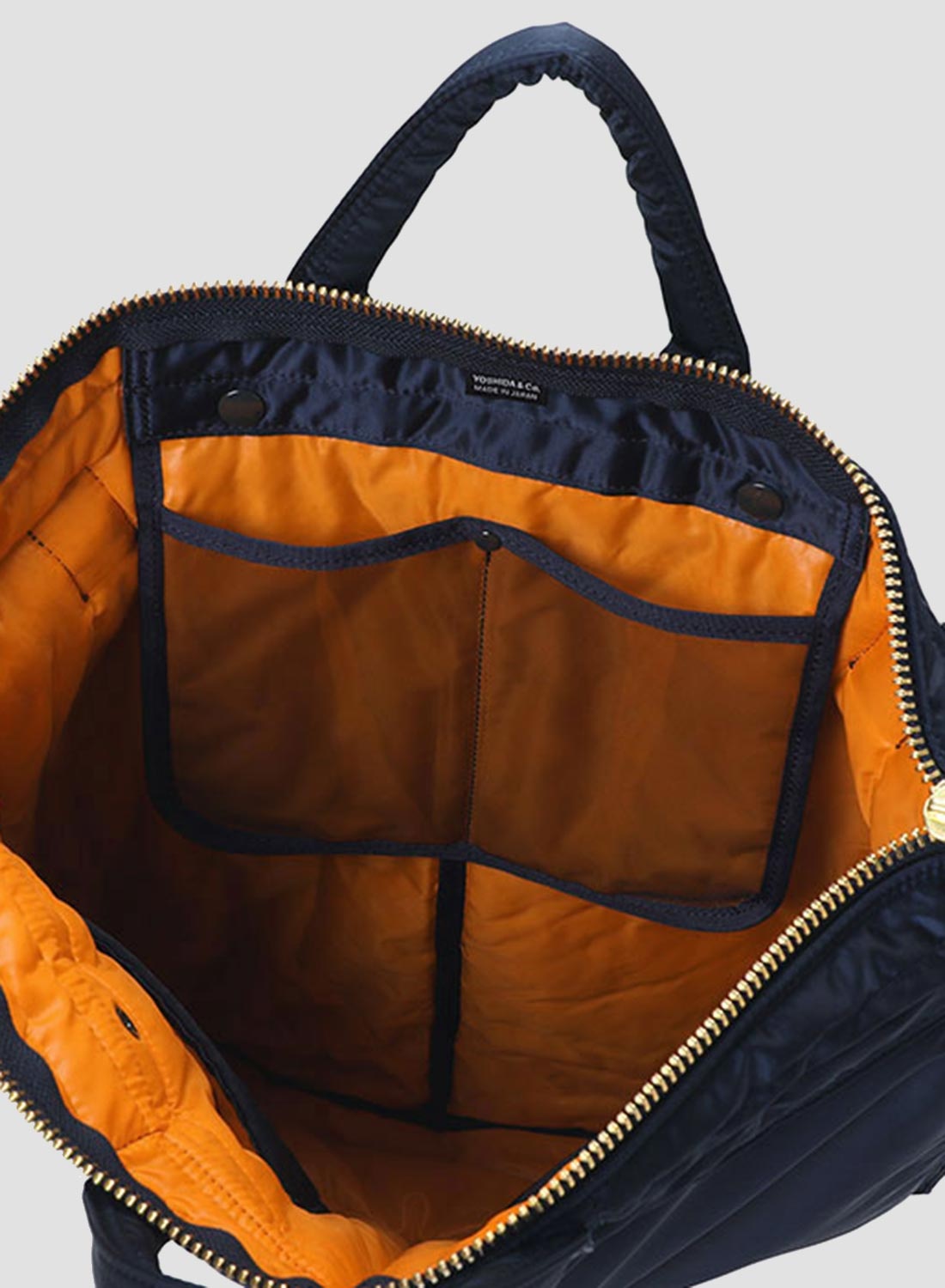 Porter-Yoshida & Co Tanker 2-Way Helmet Bag in Iron Blue - 7