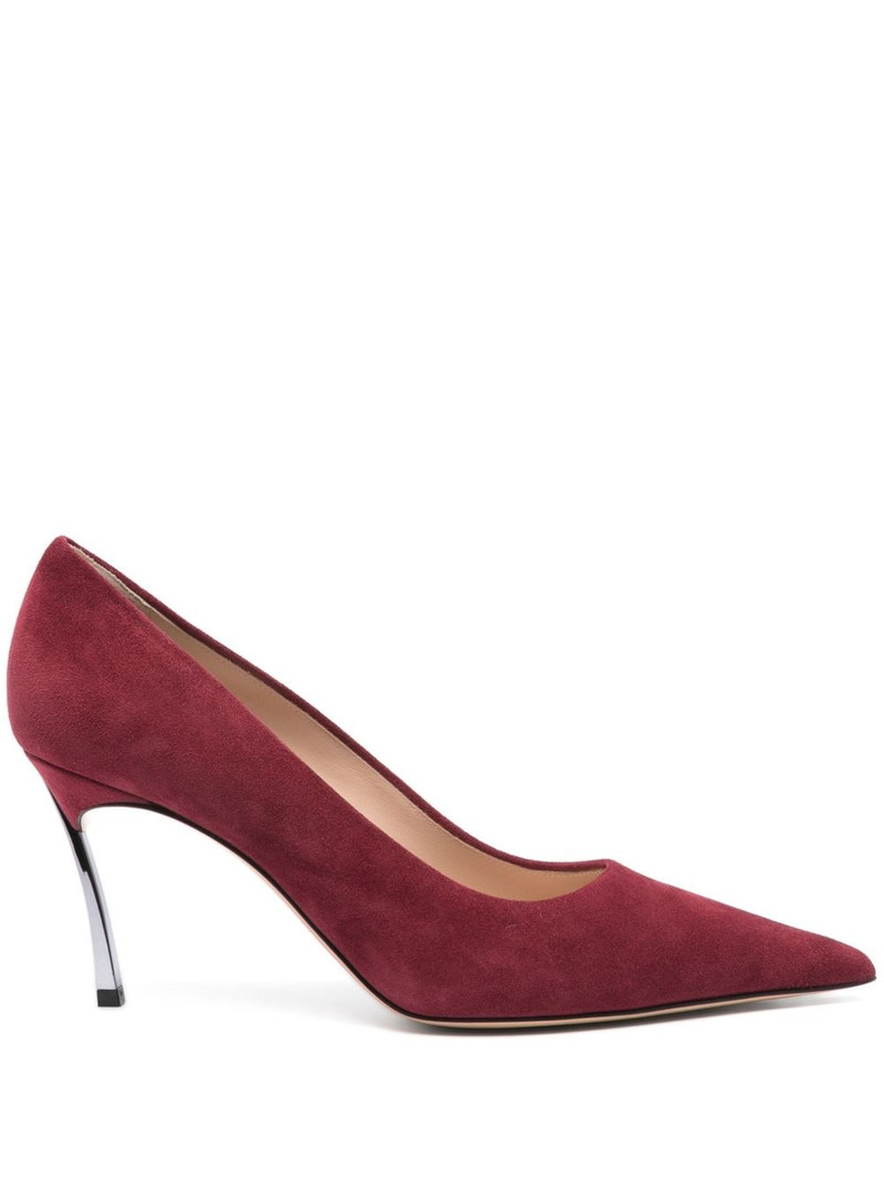 85mm suede pumps 1