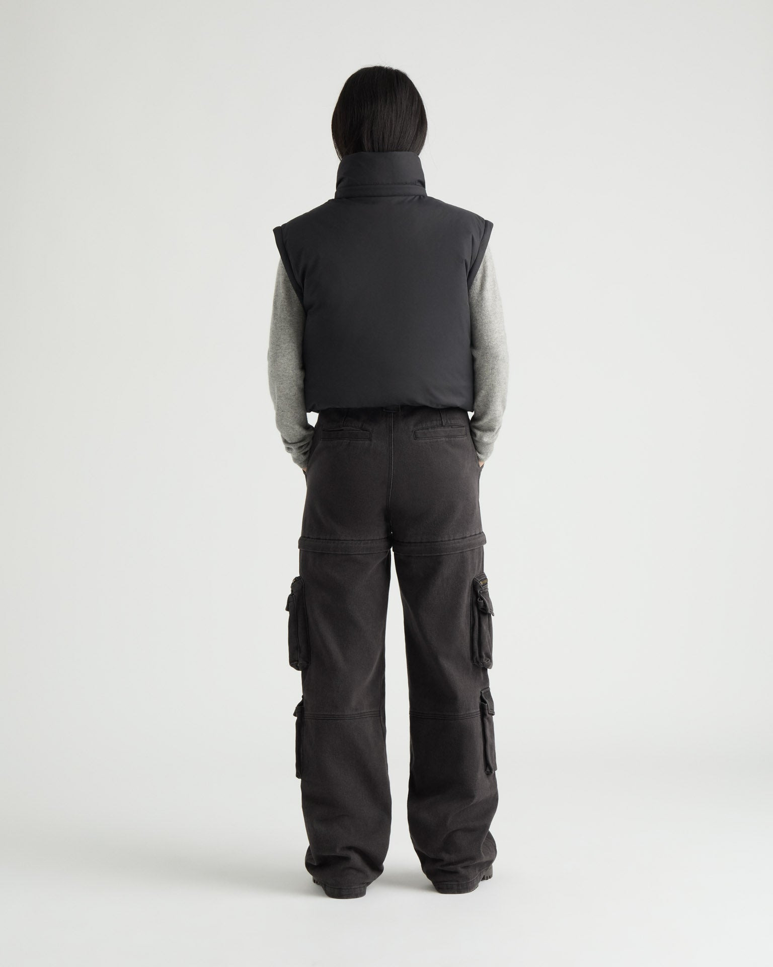 Otarie Cropped 2-In-1 Puffer - 9