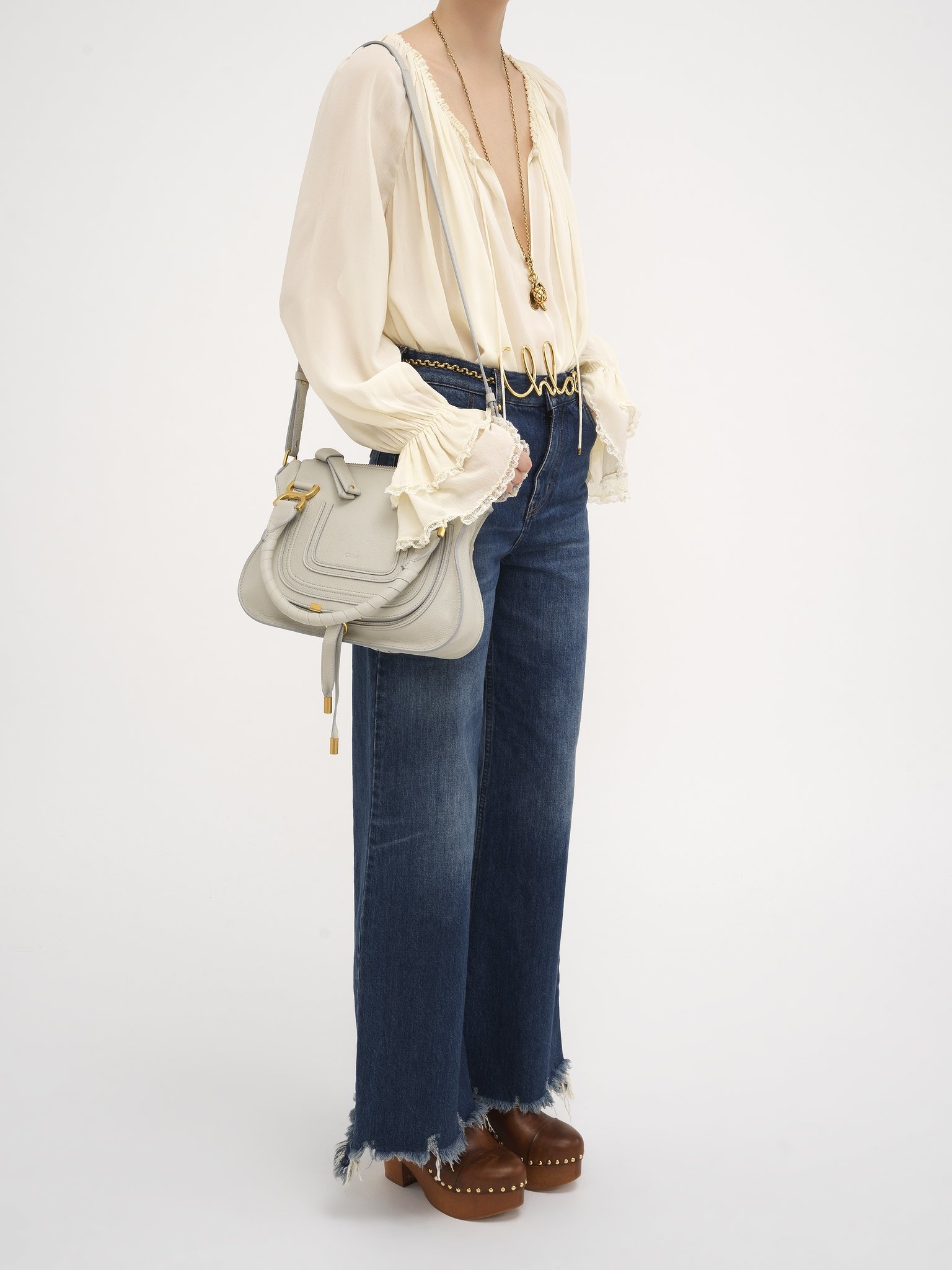 SMALL MARCIE BAG IN GRAINED LEATHER - 2