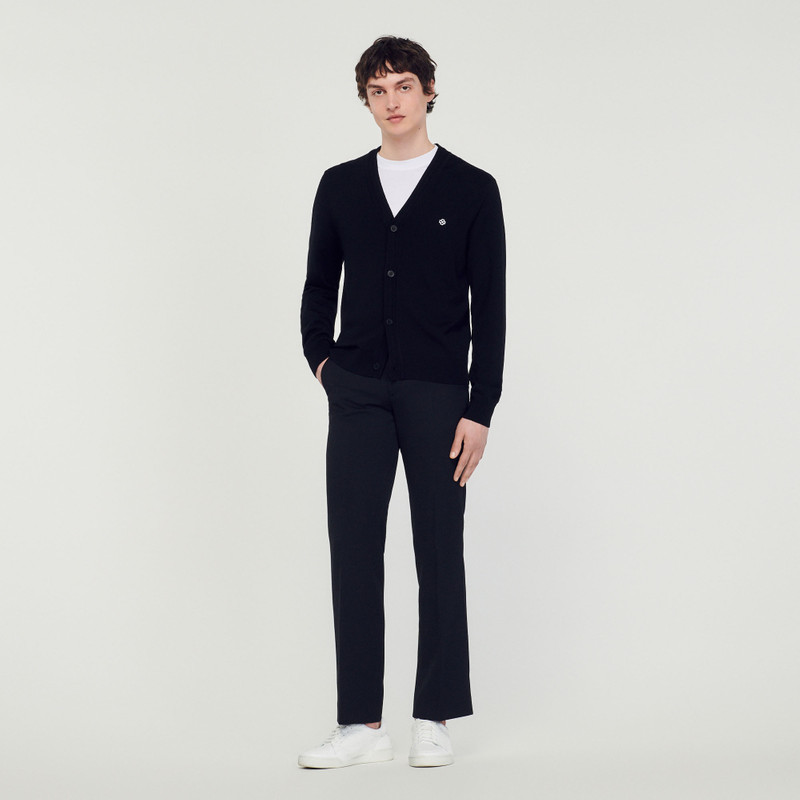 Sandro Cardigan with Square Cross patch outlook