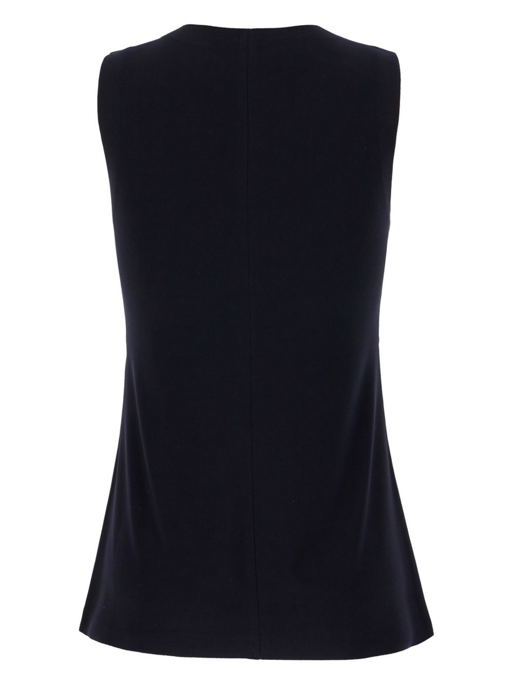 plain sleeveless top - 2