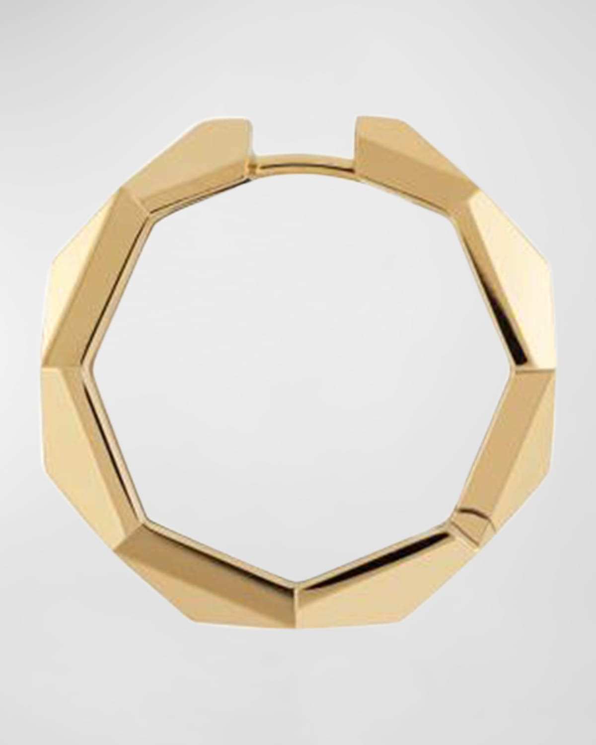 Link to Love Huggie Earrings in 18k Yellow Gold - 4
