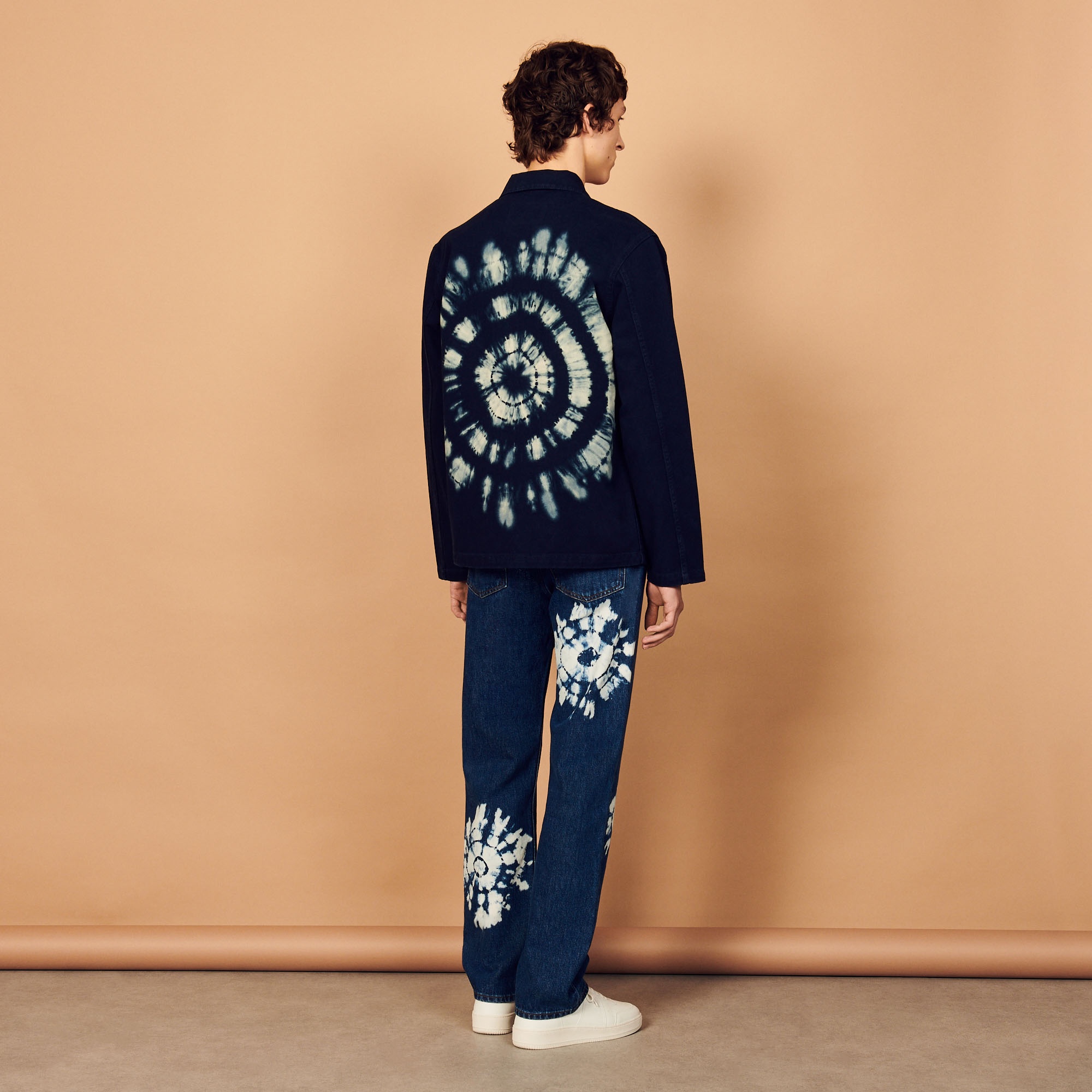 Organic cotton tie-dye jacket - 3