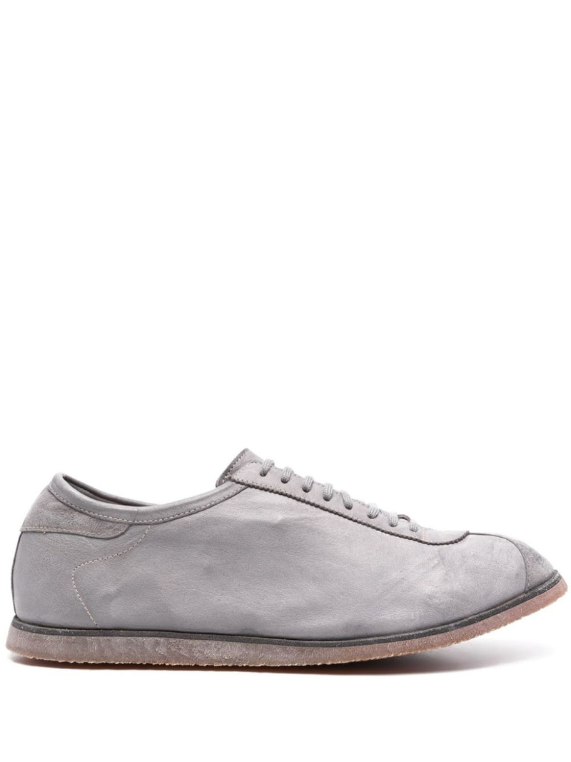 lace-up leather snekears 1