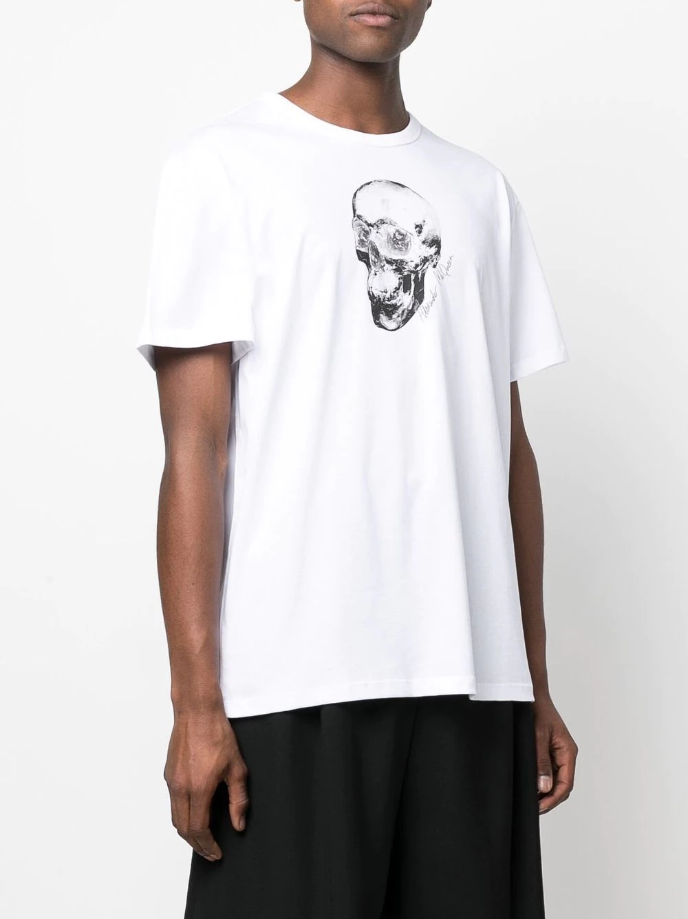 skull-print short-sleeve T-shirt - 3