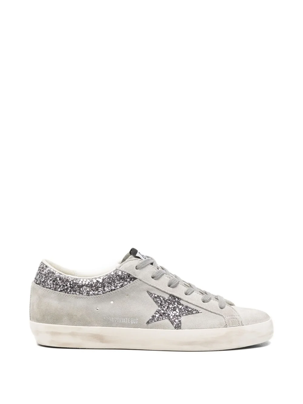 x Browns superstar glitter-embellished sneakers - 1