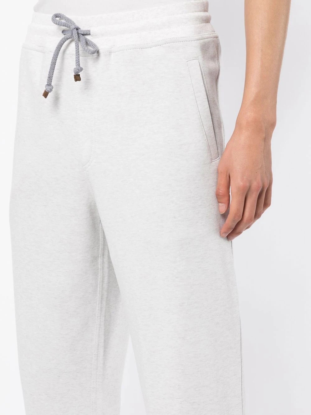 drawstring-waist track pants - 5