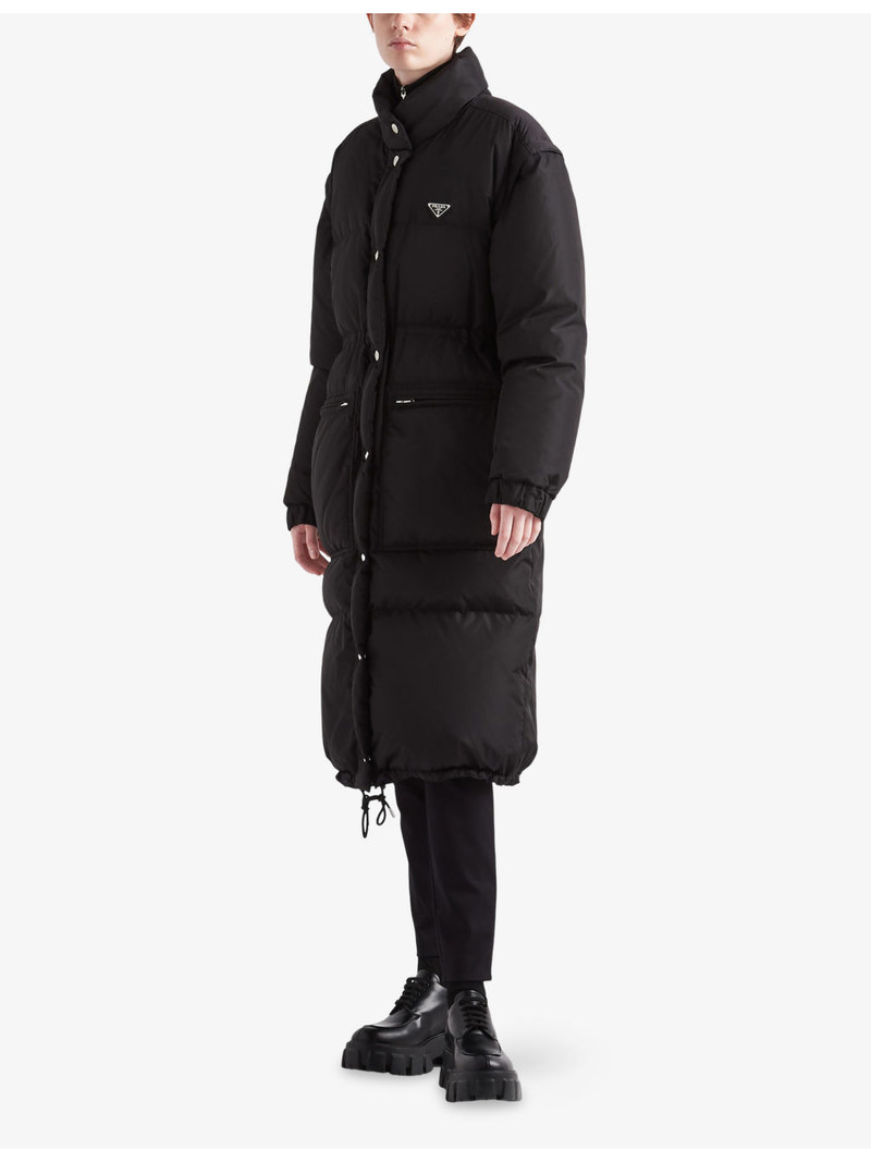 Prada Re Nylon Longline Padded Down Coat outlook