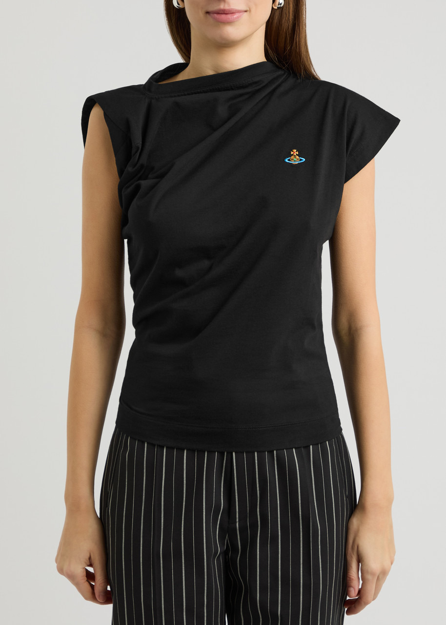 Vivienne Westwood Hebo Gathered Cotton T-shirt - 2