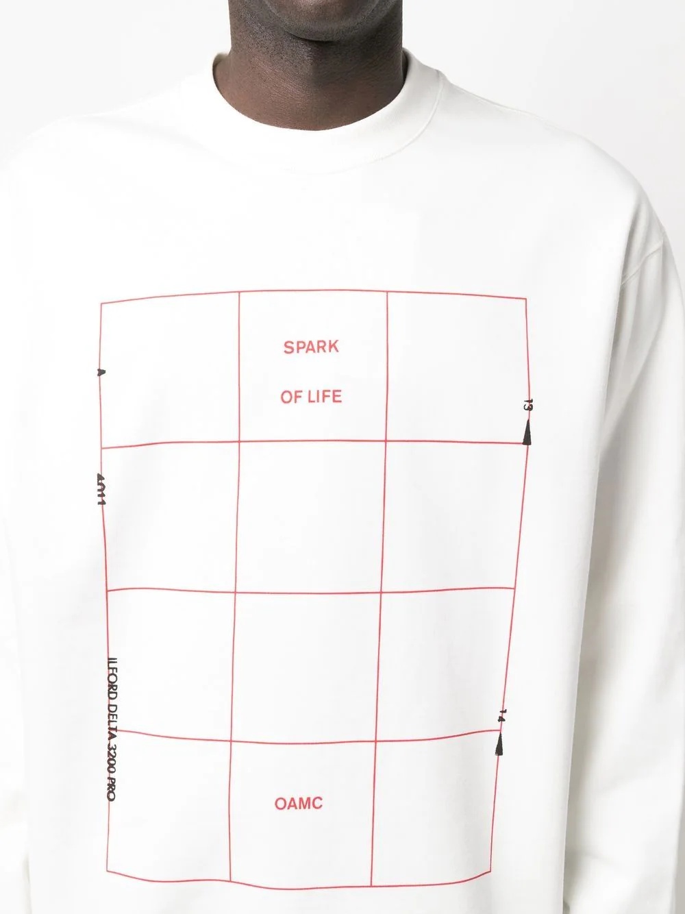 graphic-print cotton sweatshirt - 5
