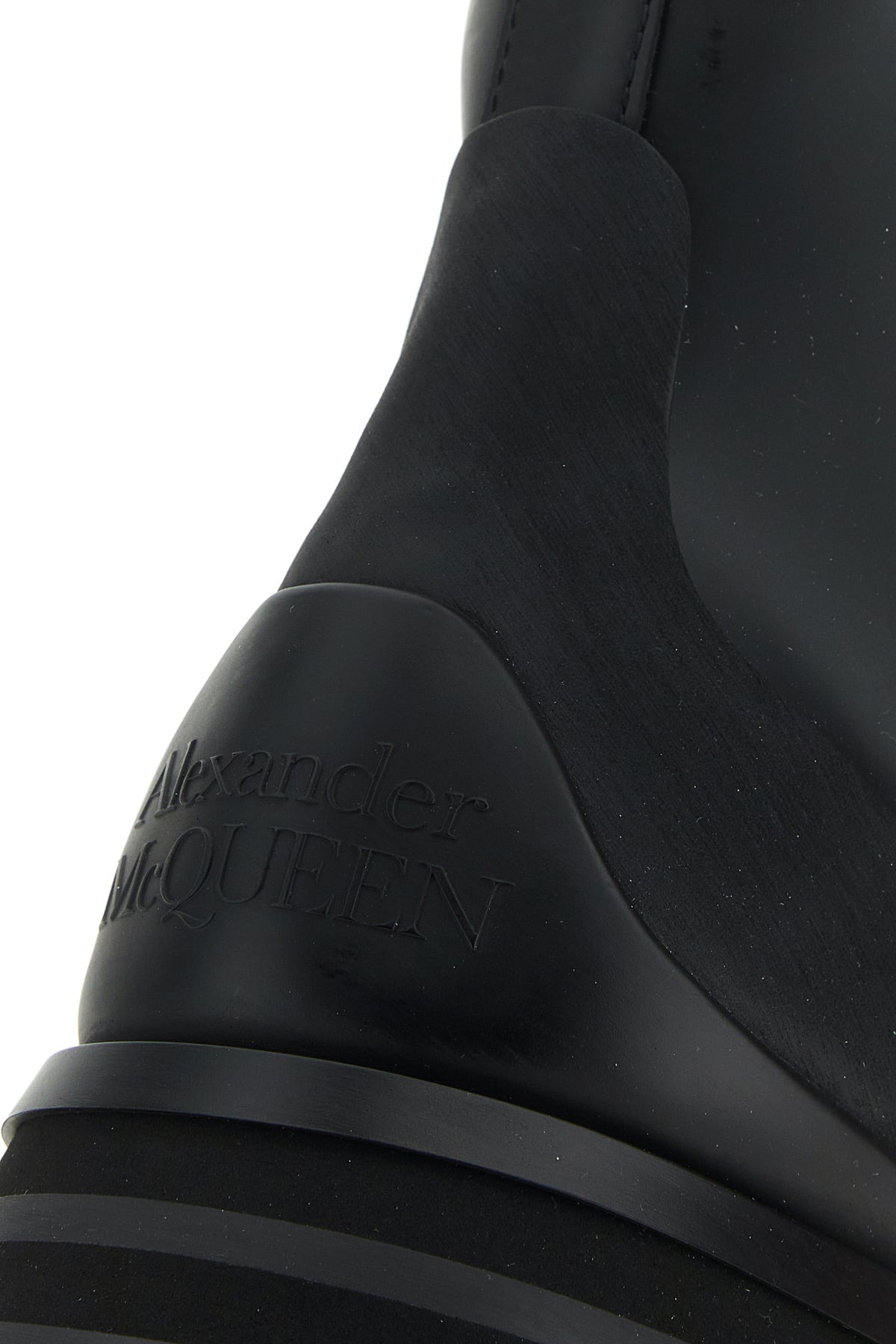 Black leather Wander ankle boots - 4