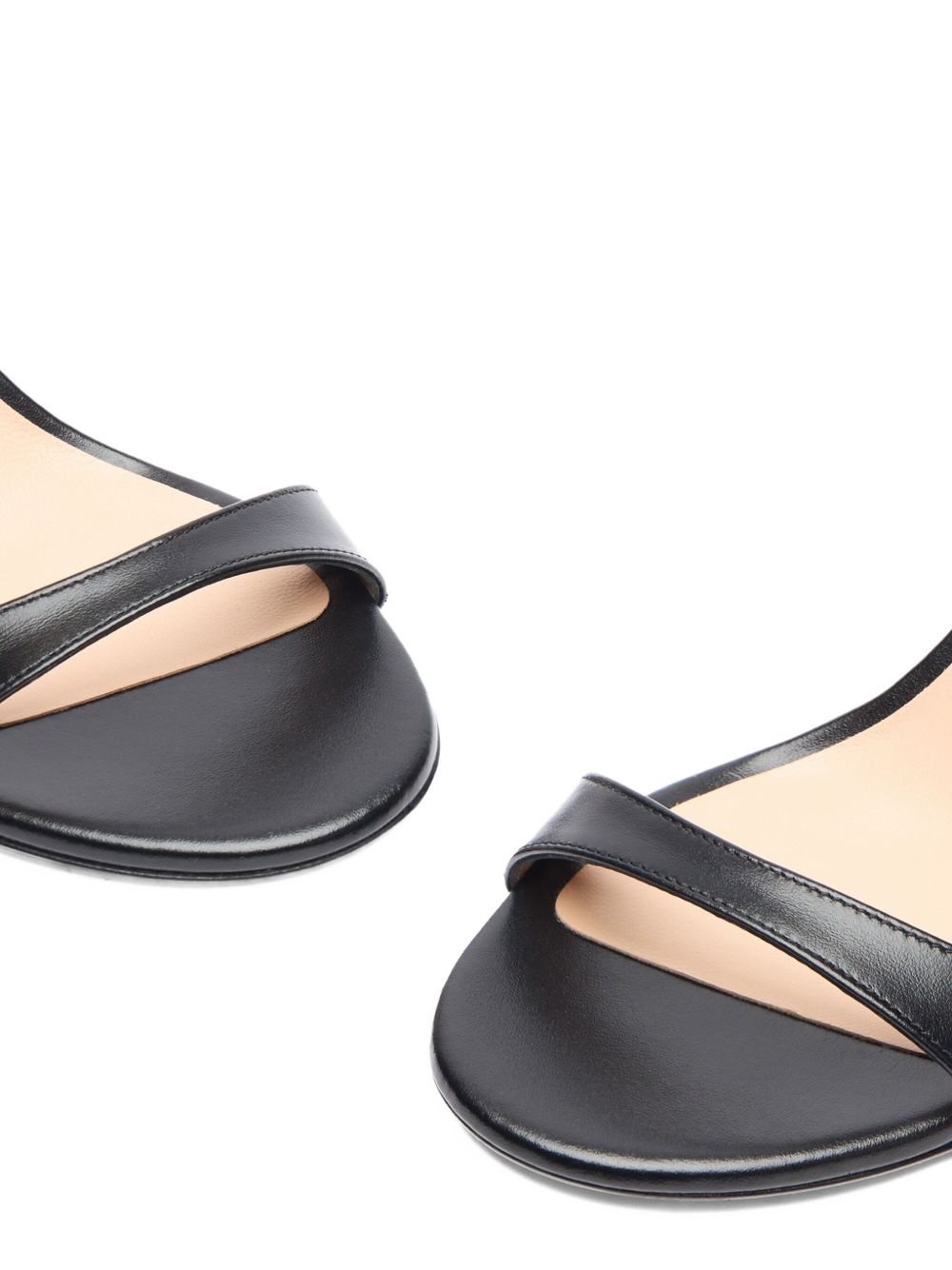 75mm leather sandals - 6
