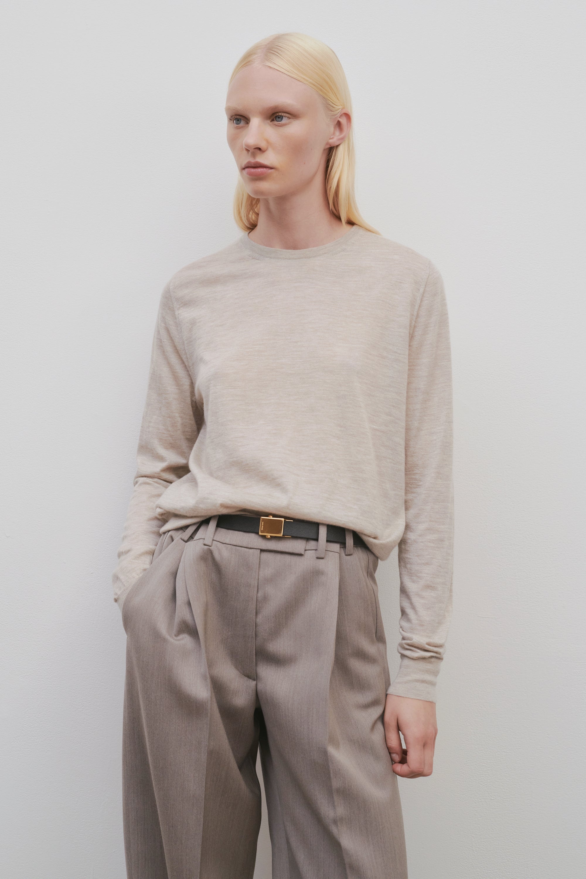 Exeter Top in Cashmere - 3