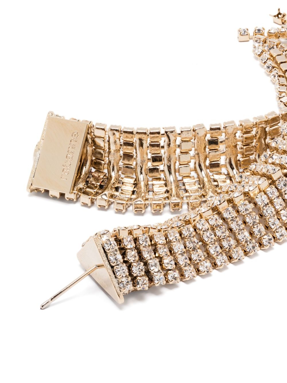 crystal-embellished earrings - 3