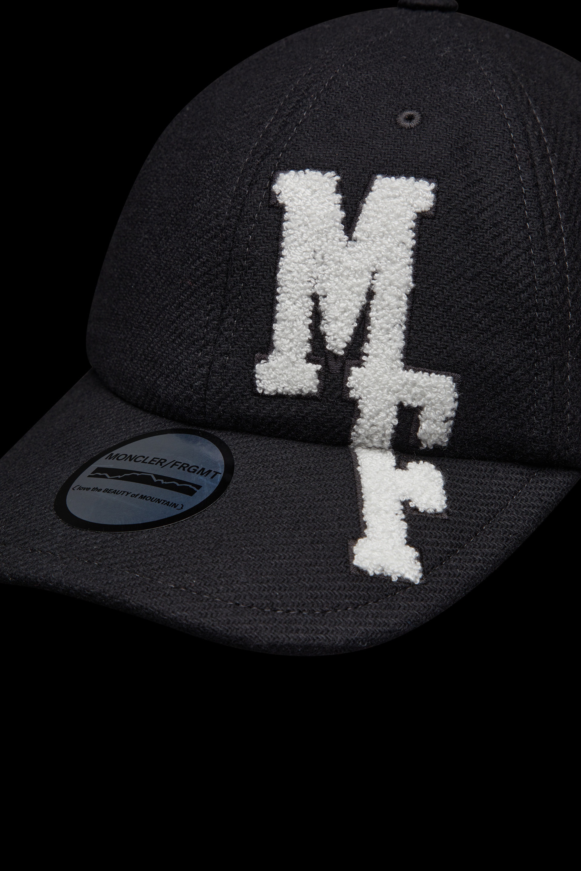 Moncler Wool Felt Baseball Cap | REVERSIBLE