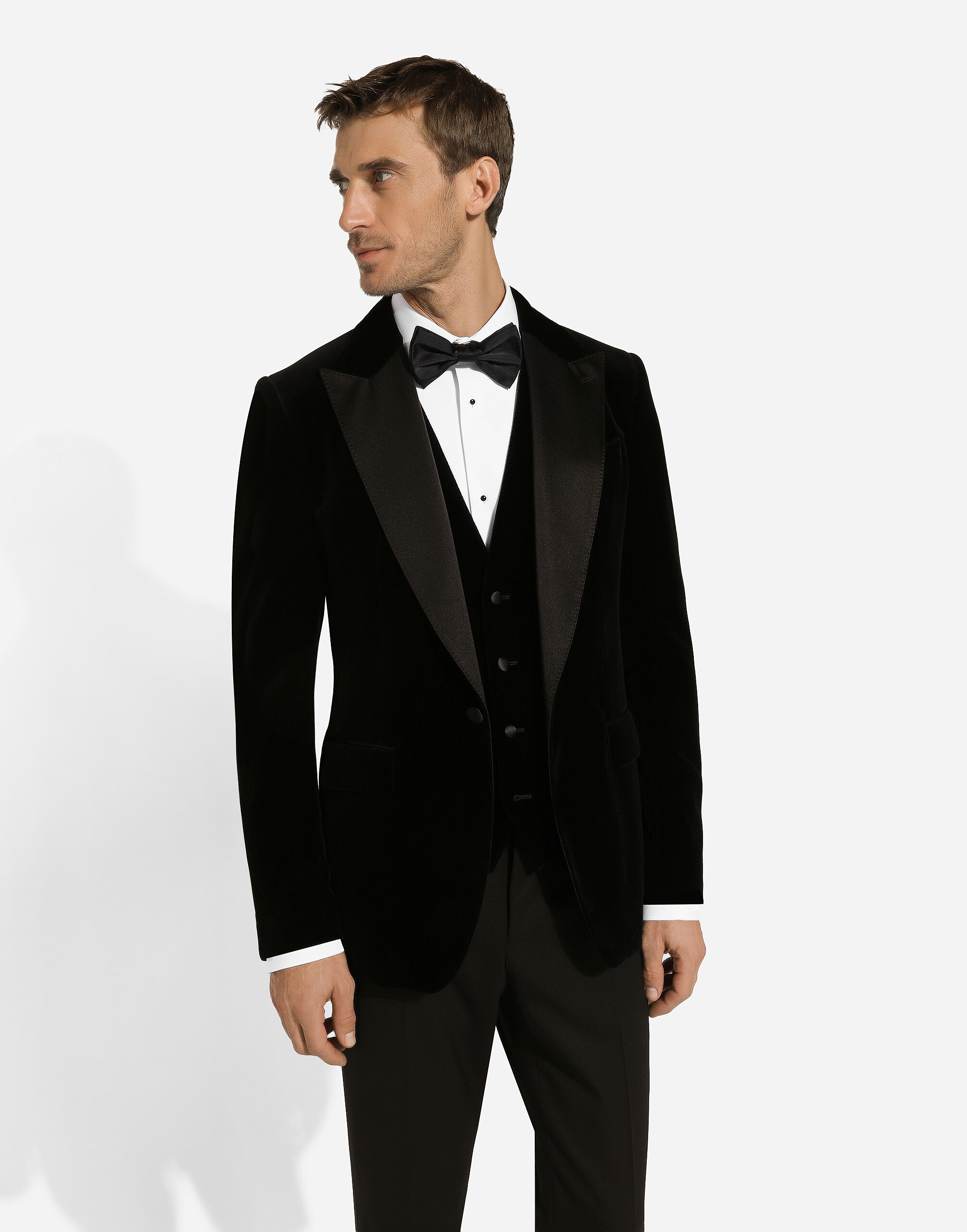 Velvet tuxedo jacket - 4