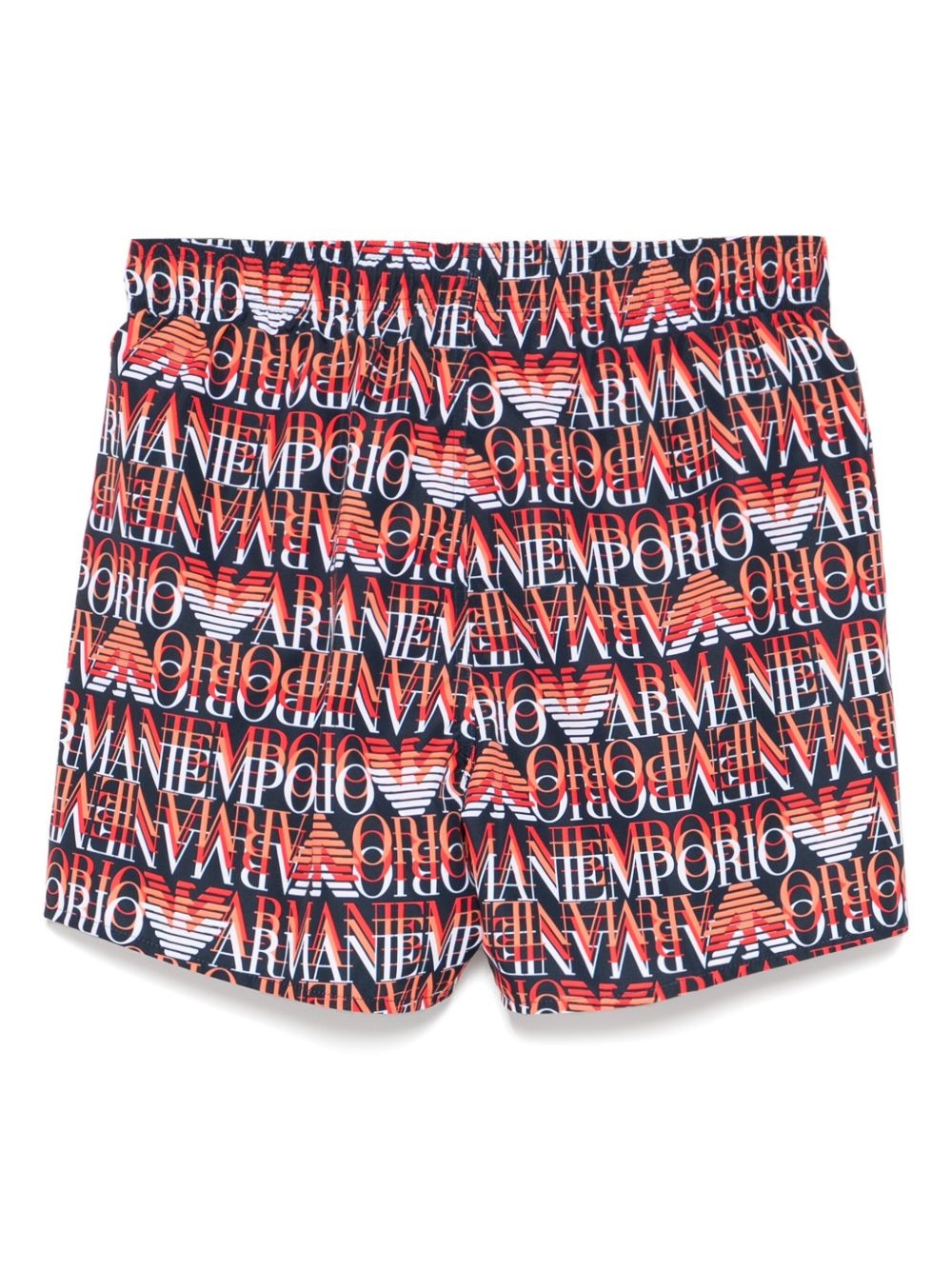 logo-print swim shorts - 2