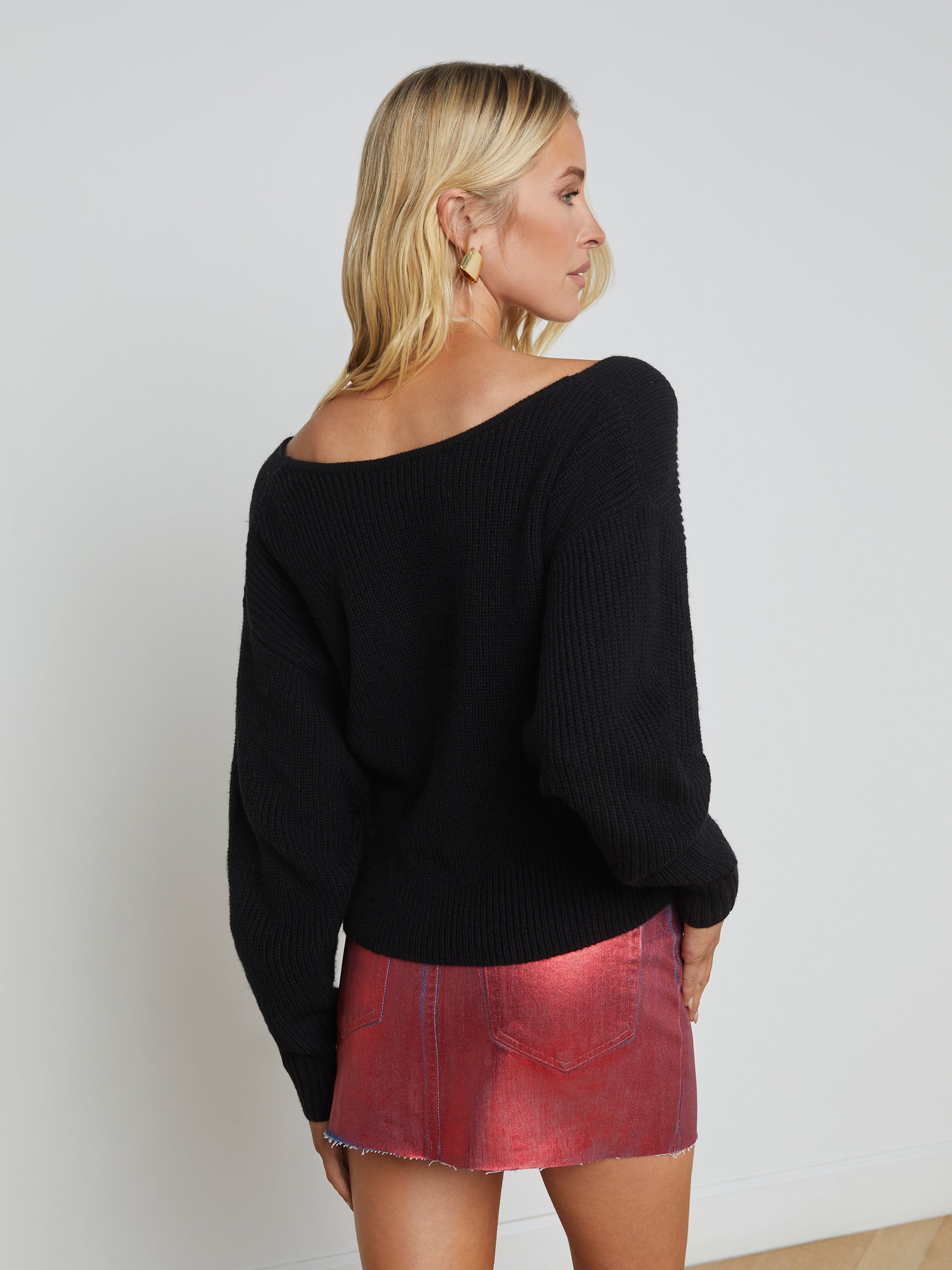 Antonella Crossover Sweater - 5