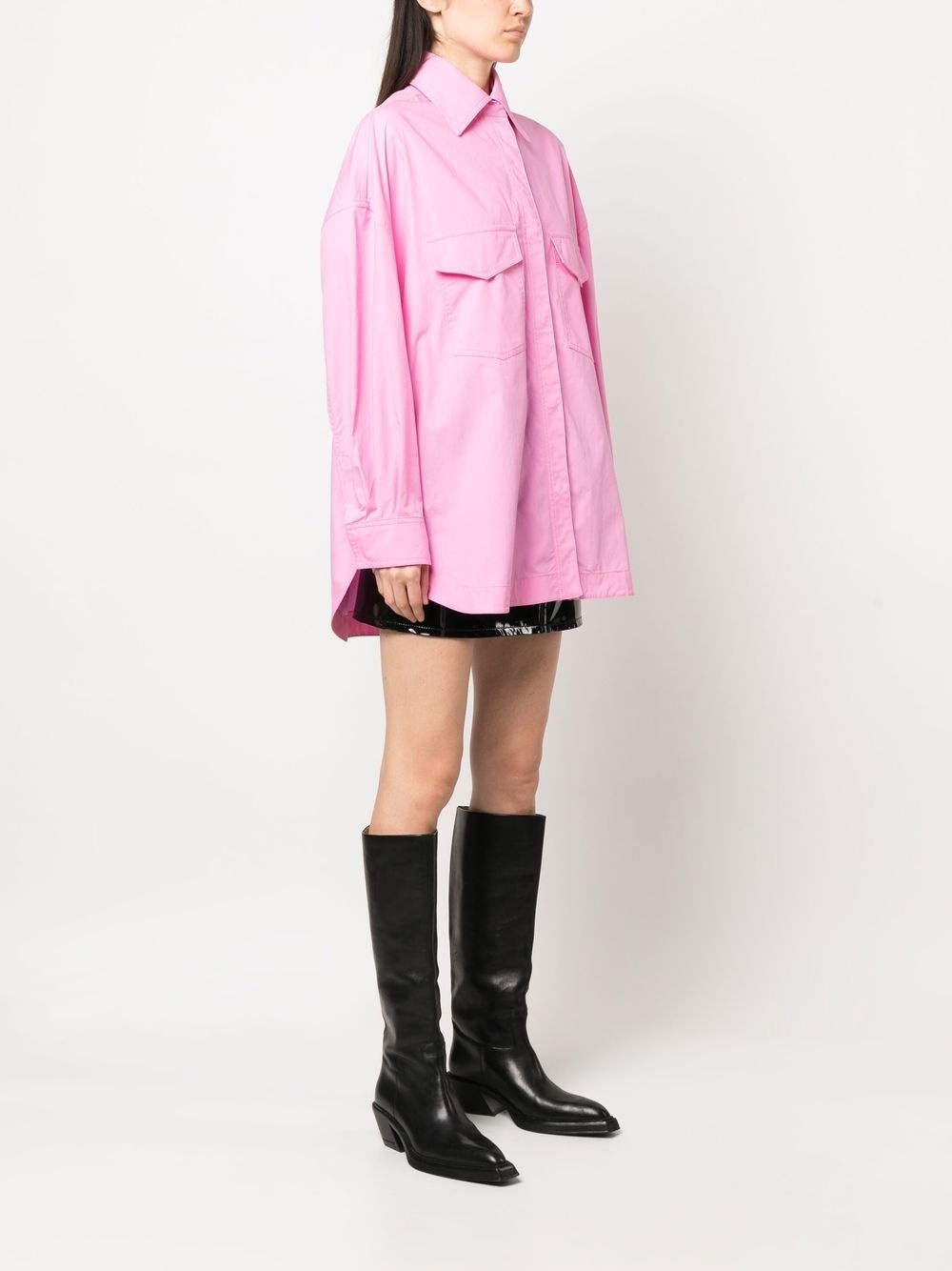 Elaine buttoned overshirt - 3