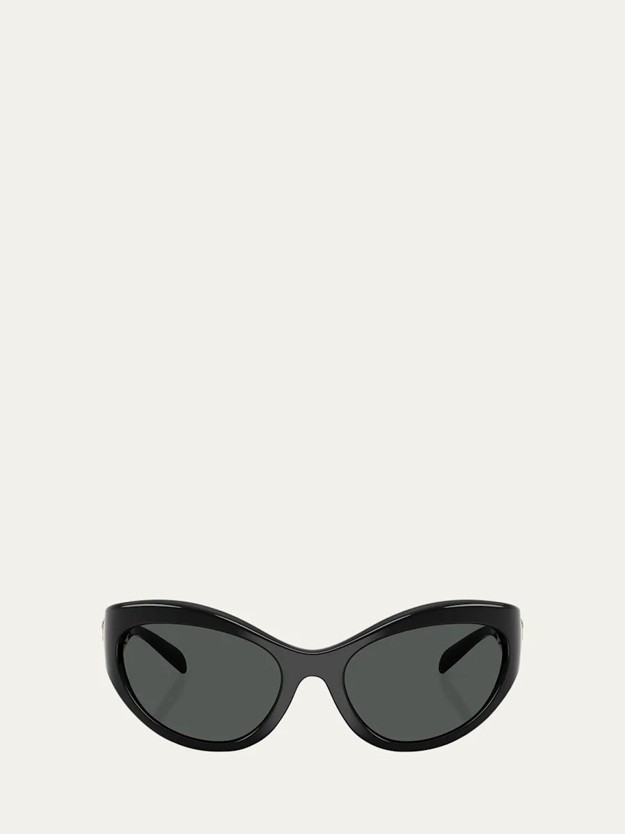 VE4485 Medusa Plastic Cat-Eye Sunglasses - 1