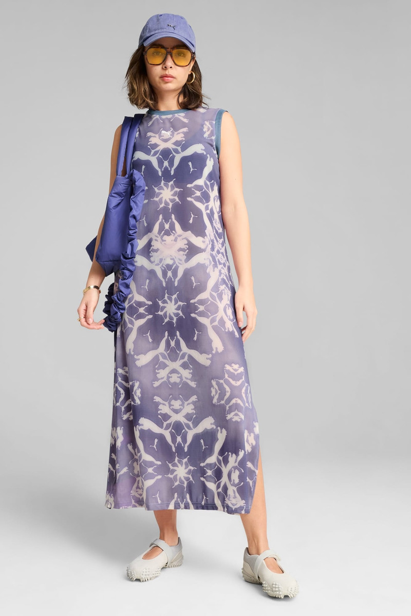 DARE TO Women's Mesh Column Dress 5