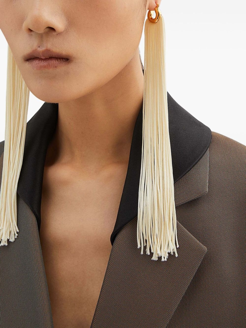 fringed earrings - 2